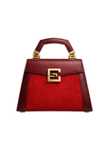 LAMBERTI Top-Handle Bag — Red