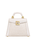 LAMBERTI Top-Handle Bag — Ivory