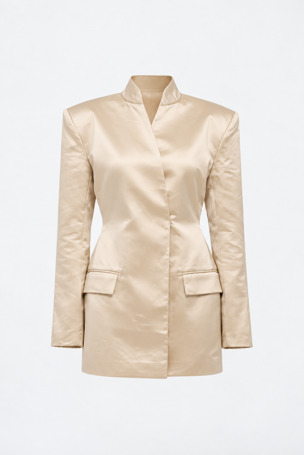 Gold Tailored Blazer