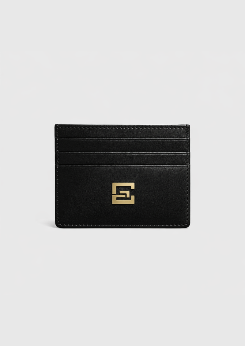 ELLAMBERTO Signature Leather Card Holder