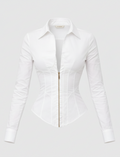 Structured Corset Shirt