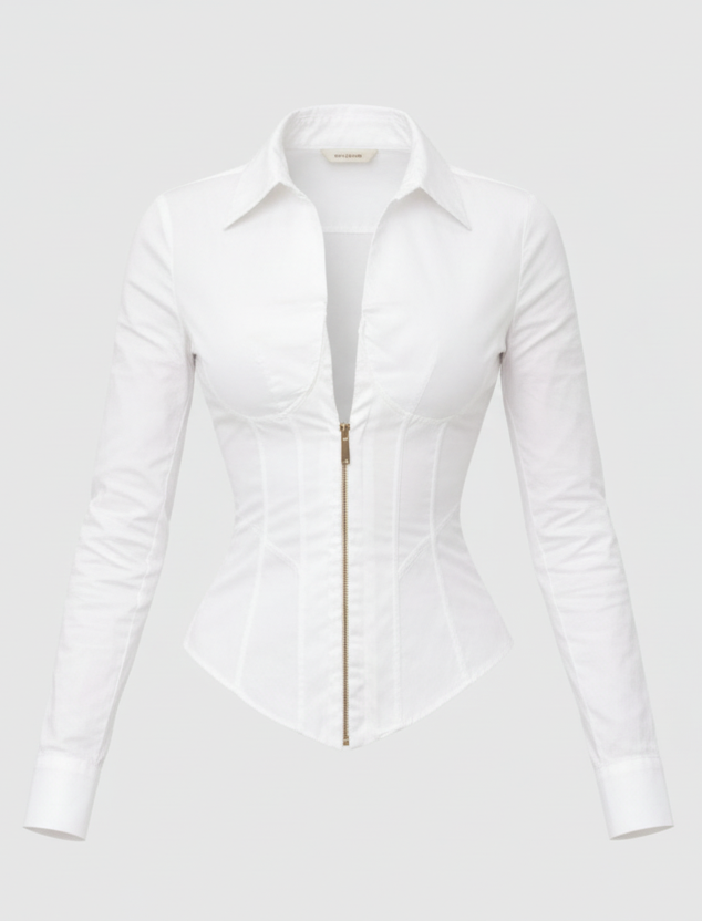 Structured Corset Shirt